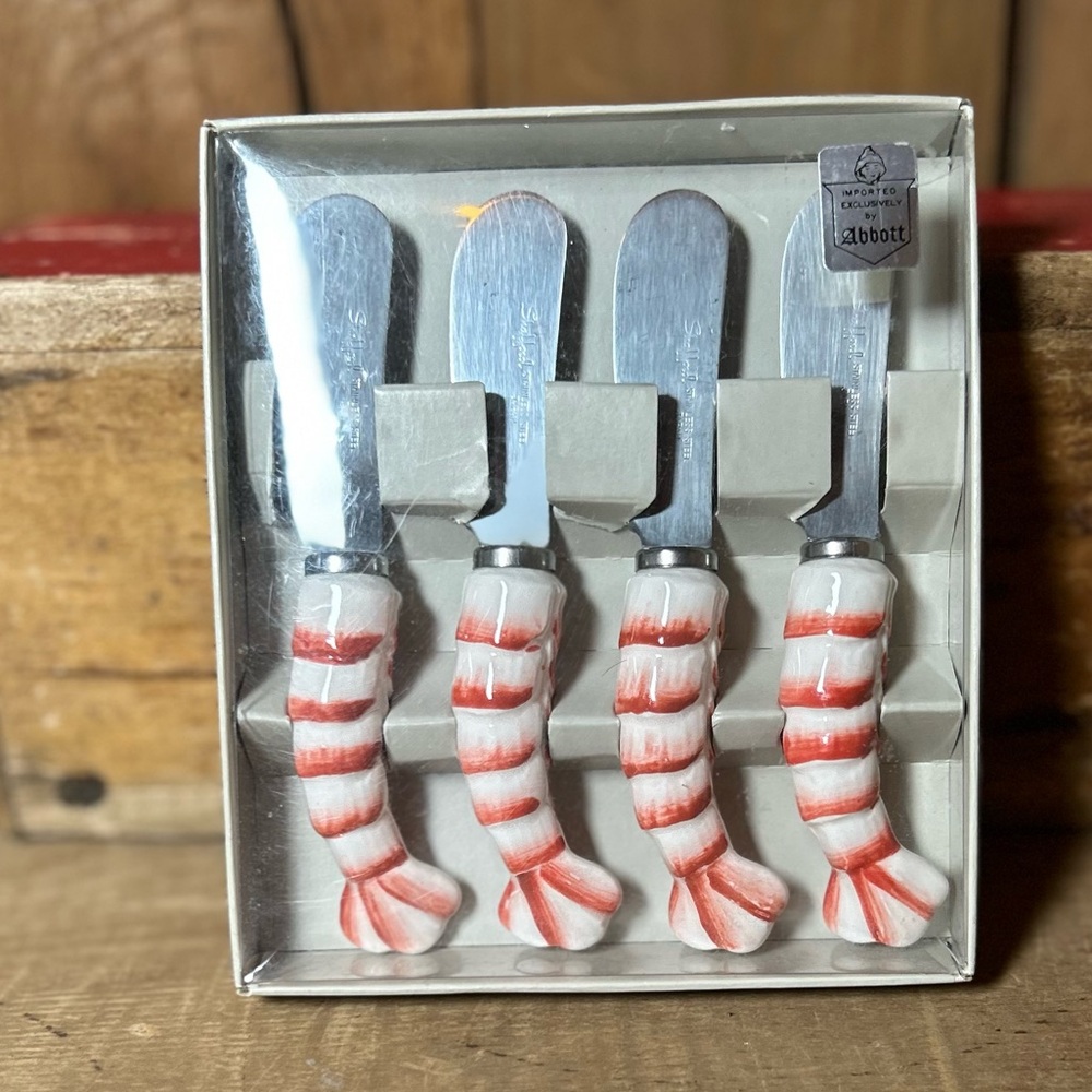 Set of 4 Stafford Shrimp Cocktail Spreader